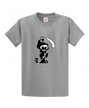 Baby Reaper Classic Unisex Kids and Adults T-Shirt for Halloween